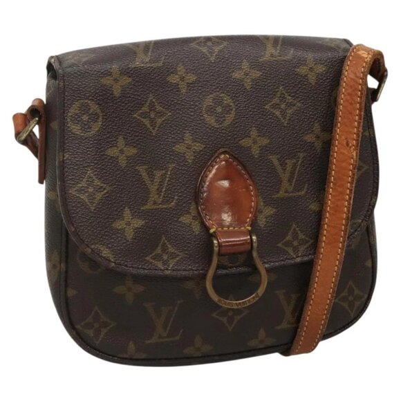 LOUIS VUITTON Monogram Monogram Saint Cloud MM Shoulder Bag - Picture 1 of 15